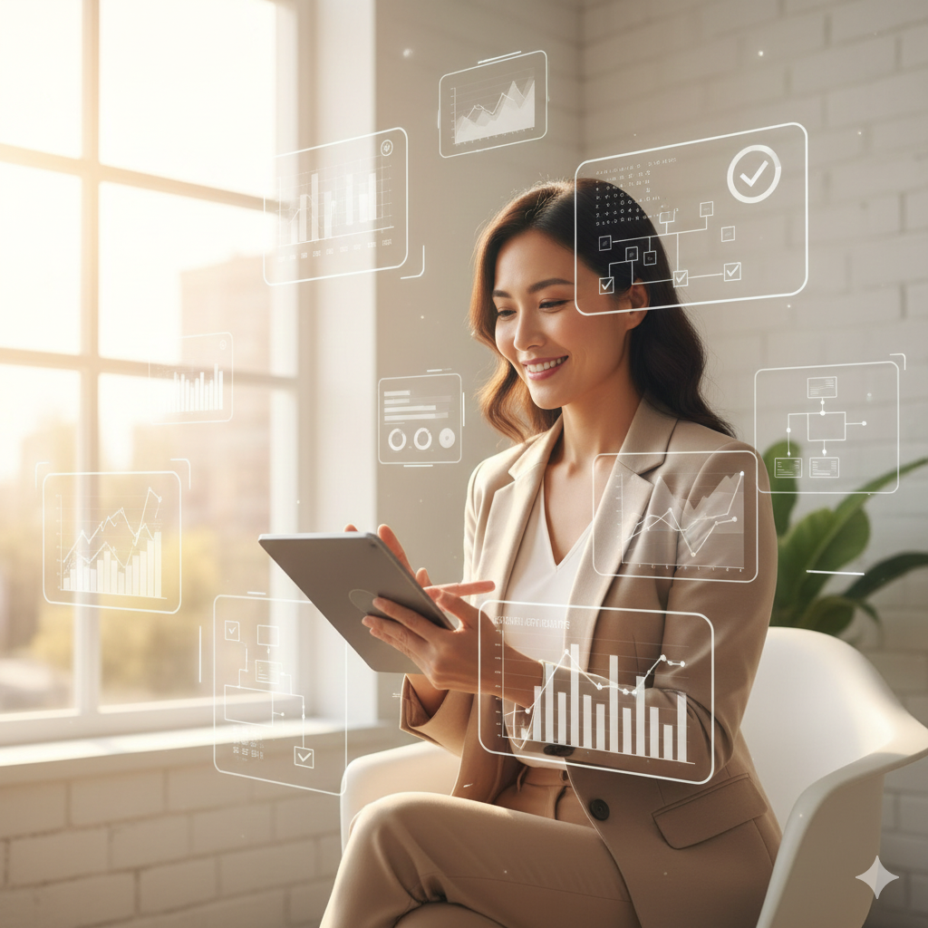 Runwell customer managing their operations with automated systems